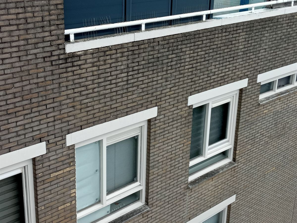 Voegwerk aan een gevel